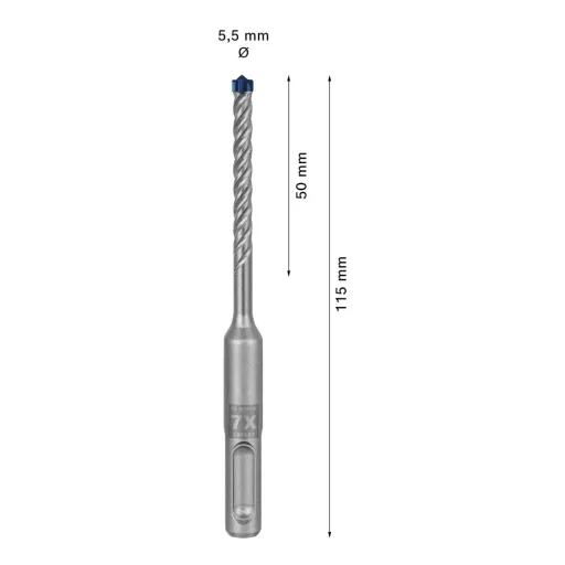 Bosch SDS plus-7X 1 db