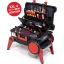 Werkzeug-Set XXL 4 electric (schwarz/rot, 80-teilig, mit Trolley-Koffer)