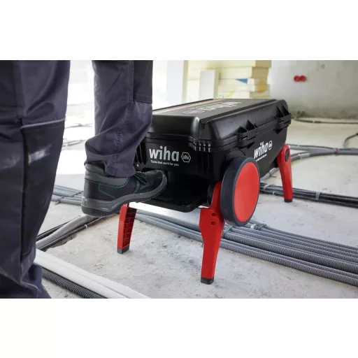 Werkzeug-Set XXL 4 electric (schwarz/rot, 80-teilig, mit Trolley-Koffer)