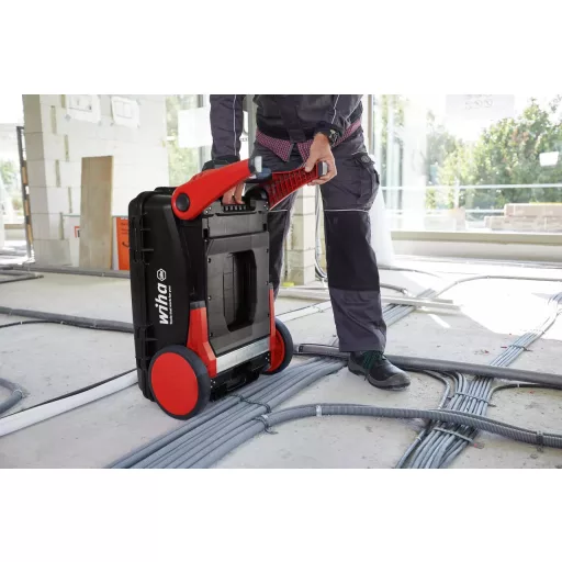 Werkzeug-Set XXL 4 electric (schwarz/rot, 80-teilig, mit Trolley-Koffer)