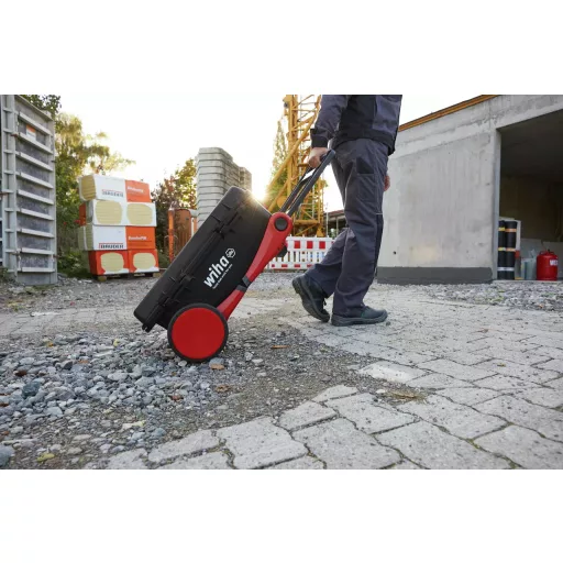 Werkzeug-Set XXL 4 electric (schwarz/rot, 80-teilig, mit Trolley-Koffer)