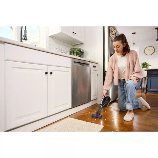 Black & Decker DVD320BP kézi porszívó Fekete Porzsák nélküli
