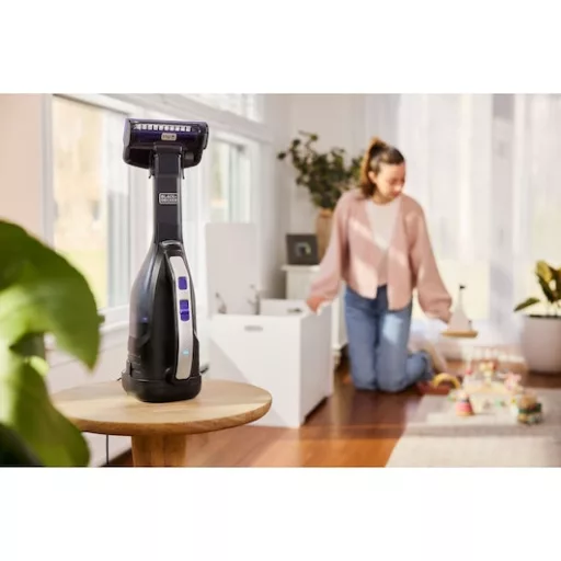Black & Decker DVD320BP kézi porszívó Fekete Porzsák nélküli