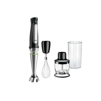   Braun MQ 7025X 0,6 L Merülő mixer 1000 W Fekete, Rozsdamentes acél