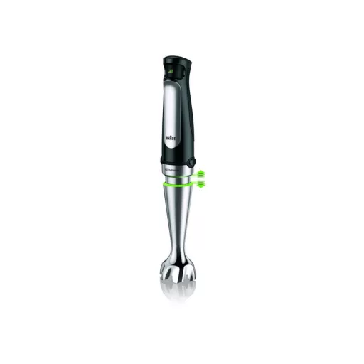Braun MQ 7025X 0,6 L Merülő mixer 1000 W Fekete, Rozsdamentes acél