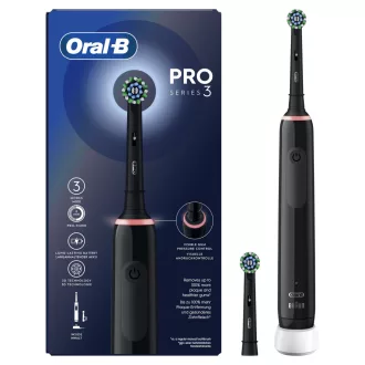   Oral-B Pro 3 Pro3 3000 Felnőtt Forgó-oszcilláló fogkefe Fekete
