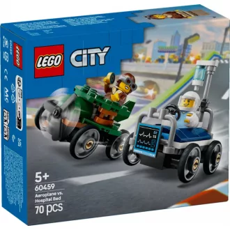 60459 City Flugzeug vs. Krankenhausbett