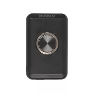   Rivacase VA2603 külső akkumulátor Lítium-polimer (LiPo) 5000 mAh Vezeték nélkül tölthető Fekete
