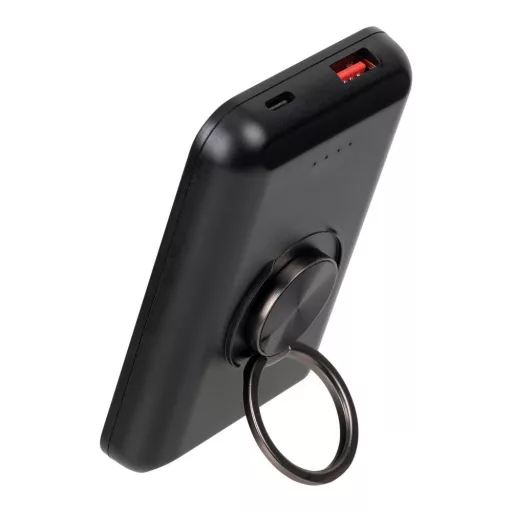 Rivacase VA2603 külső akkumulátor Lítium-polimer (LiPo) 5000 mAh Vezeték nélkül tölthető Fekete