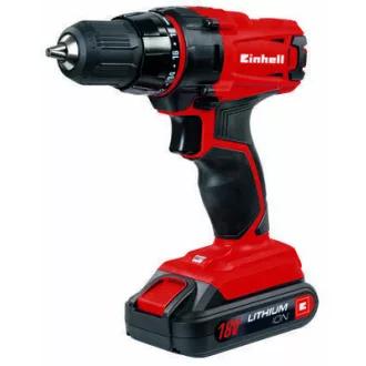   Einhell TC-CD 18-2 Li 1250 RPM Kulcsnélküli 1,36 kg Vörös