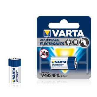Varta 04034101401 Egyszer használatos elem 4SR44 Lúgos