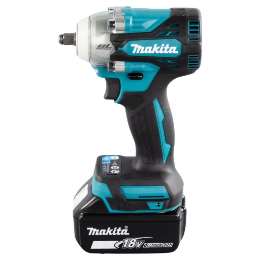 Makita DTW302Z motoros csavarkulcs 3/8" 3200 RPM Fekete, Kék 18 V