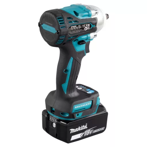 Makita DTW302Z motoros csavarkulcs 3/8" 3200 RPM Fekete, Kék 18 V