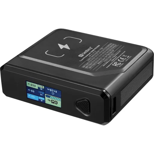 Sandberg 421-25 külső akkumulátor Lítium-polimer (LiPo) 20000 mAh Vezeték nélkül tölthető Fekete