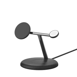   Belkin WIZ023VFBK mobiltelefon töltő Fejhallgató, Okostelefon, Okosóra Fekete USB Vezeték nélkül tölthető Beltéri