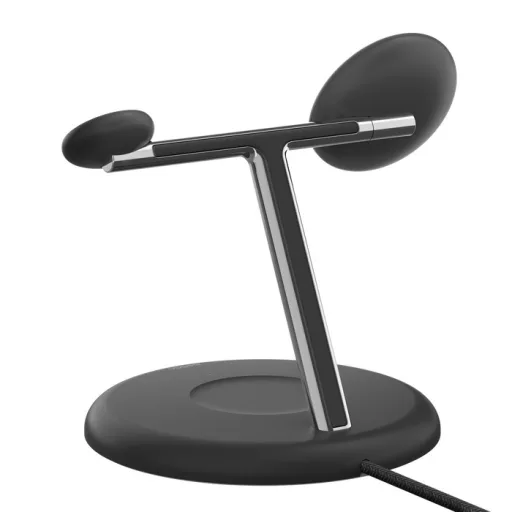 Belkin WIZ023VFBK mobiltelefon töltő Fejhallgató, Okostelefon, Okosóra Fekete USB Vezeték nélkül tölthető Beltéri