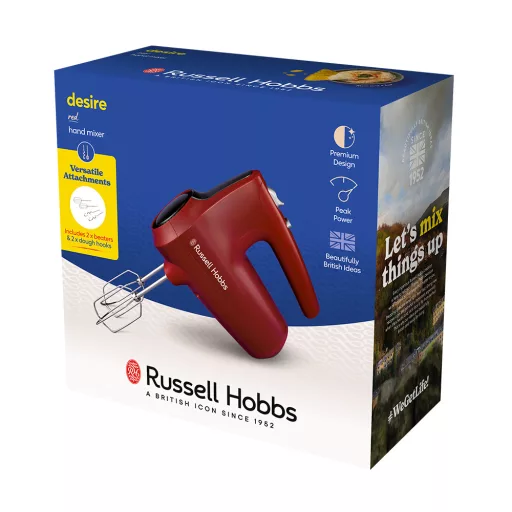 Russell Hobbs 27150-56 mixer Kézi mixer 185 W Szürke, Vörös