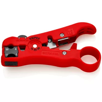 Knipex 16 60 06 SB csupaszoló Vörös