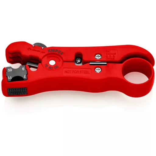 Knipex 16 60 06 SB csupaszoló Vörös