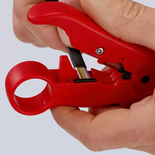Knipex 16 60 06 SB csupaszoló Vörös
