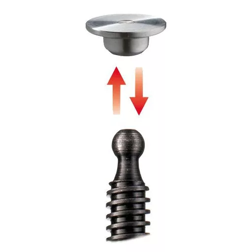 BESSEY TGK100-2K asztalos szorító 100 cm Alumínium, Fekete, Vörös