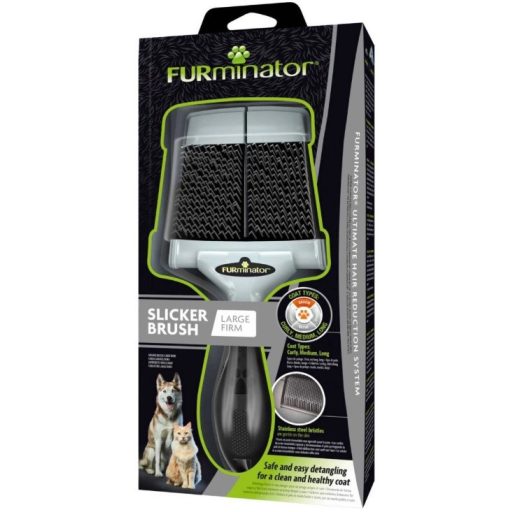 FURminator - slicker brush for dogs and cats - L