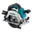 Makita DHS660Z hordozható körfűrész 16,5 cm Fekete, Kék 5000 RPM
