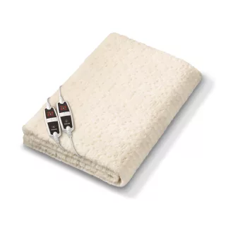   Doppel-Wärmeunterbett UB 56 Teddy Double (beige, 160 x 150 cm)