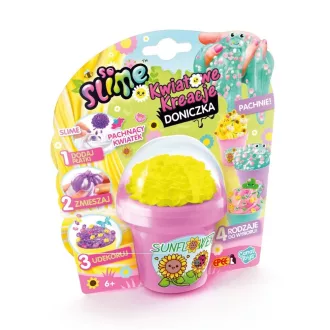Creative set So Slime flowers Sunflower pink pot