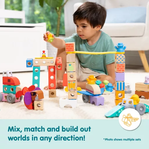 Melissa & Doug MDT BBN Blockables Safari Plyst GML