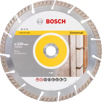 Bosch 2 608 615 060 sarokcsiszoló tartozék Vágótárcsa