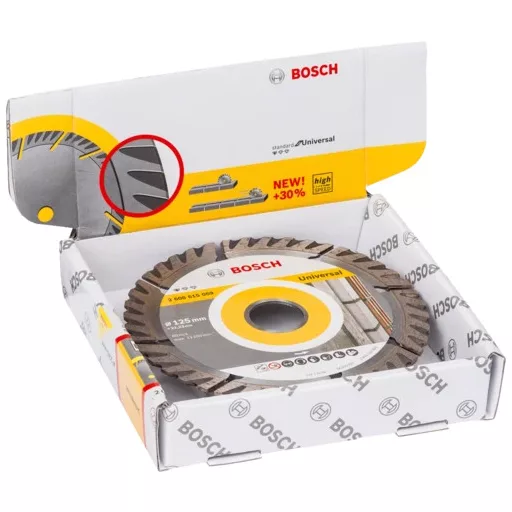 Bosch 2 608 615 060 sarokcsiszoló tartozék Vágótárcsa