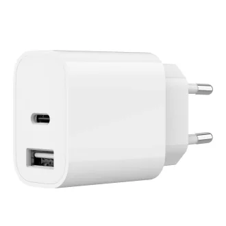   Gembird TA-UC-2AC12-01 mobiltelefon töltő Okostelefon, Okosóra, Táblagép Fehér Váltakozó áram Beltéri