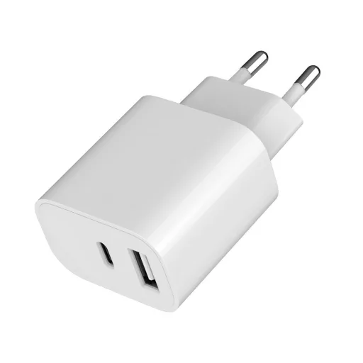 Gembird TA-UC-2AC12-01 mobiltelefon töltő Okostelefon, Okosóra, Táblagép Fehér Váltakozó áram Beltéri