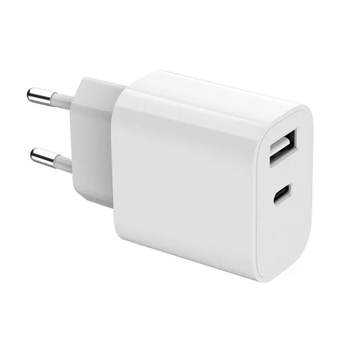 Gembird TA-UC-2AC12-01 mobiltelefon töltő Okostelefon, Okosóra, Táblagép Fehér Váltakozó áram Beltéri