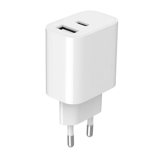Gembird TA-UC-2AC12-01 mobiltelefon töltő Okostelefon, Okosóra, Táblagép Fehér Váltakozó áram Beltéri