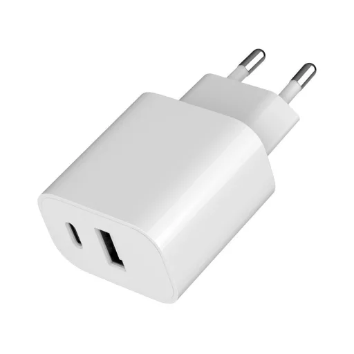 Gembird TA-UC-2AC12-01 mobiltelefon töltő Okostelefon, Okosóra, Táblagép Fehér Váltakozó áram Beltéri
