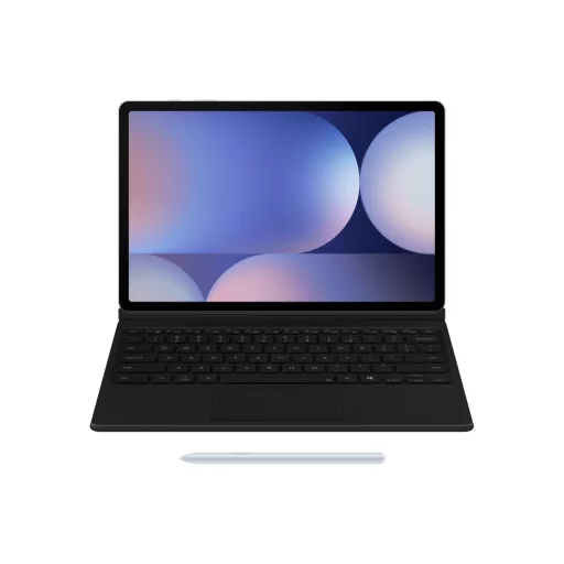 Samsung EF-DX825 QWERTZ Német Pogo Pin Fekete