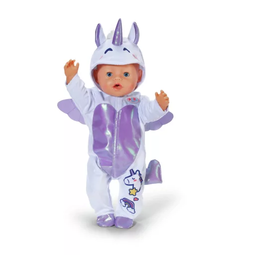 BABY born Unicorn Onesie 43cm Kezeslábas játékbabának