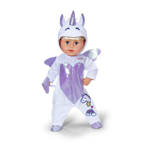 BABY born Unicorn Onesie 43cm Kezeslábas játékbabának
