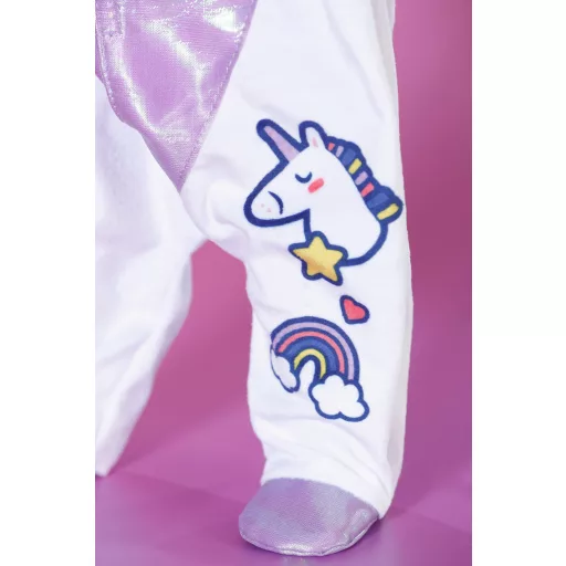 BABY born Unicorn Onesie 43cm Kezeslábas játékbabának
