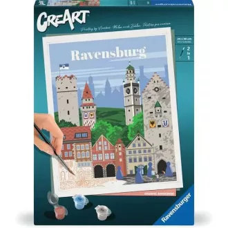   Ravensburger 23685 színező oldal és könyv Számok szerinti színező készlet