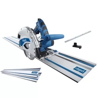 Scheppach PL55 16 cm Fekete, Kék, Ezüst 9500 RPM 1200 W