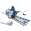 Scheppach PL55 16 cm Fekete, Kék, Ezüst 9500 RPM 1200 W