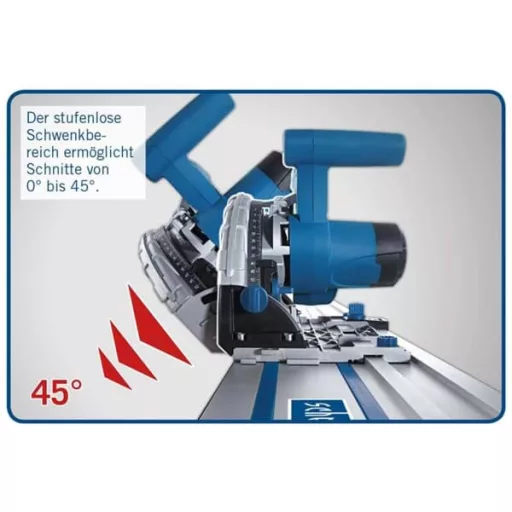 Scheppach PL55 16 cm Fekete, Kék, Ezüst 9500 RPM 1200 W