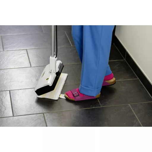 Kärcher SC 1 UPRIGHT Gőzölős felmosó 0,2 L 1300 W Fekete, Fehér