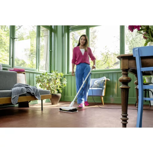 Kärcher SC 1 UPRIGHT Gőzölős felmosó 0,2 L 1300 W Fekete, Fehér