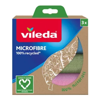   Vileda 4023103228634 törlőkendő Mikroszál Többszínű 3 db