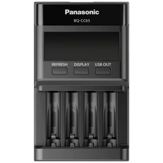   Ladegerät eneloop Universal Smart Charger BQ-CC65E (schwarz, für 4x AA / AAA)