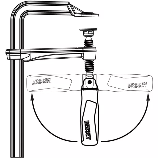 BESSEY GZ60-12KG asztalos szorító